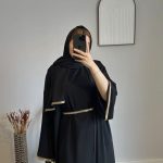 עבאיה דו-חלקית עם חיג'אב/عباي قطعتين مع حجاب